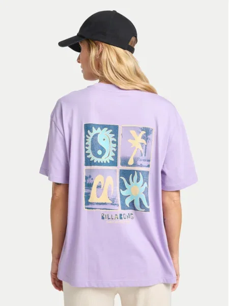 Billabong Tricou Mixing Vibes violet
