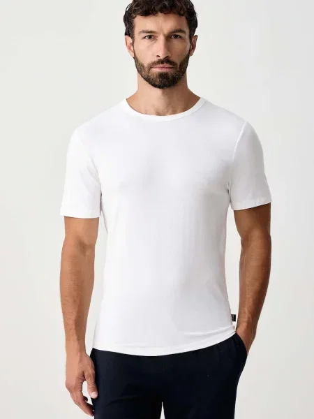 BOSS tricou masculin din vâscoză TShirt RN 3P Bamboo pachet de 3