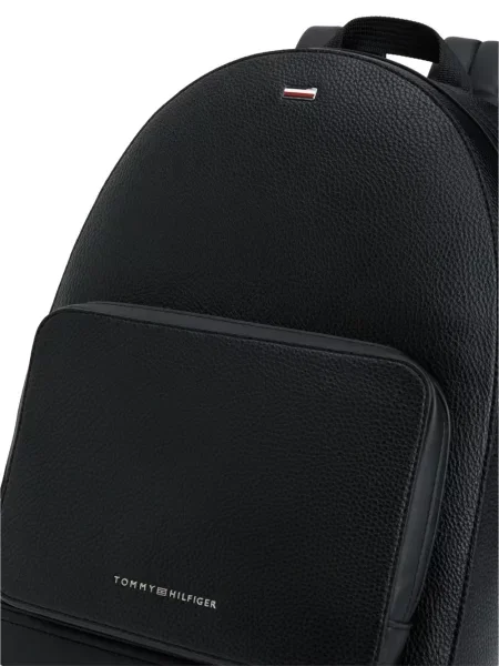 Rucsac Tommy Hilfiger cu autograf negru