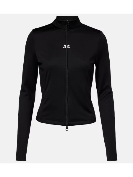 Jersey jakna Courreges črna