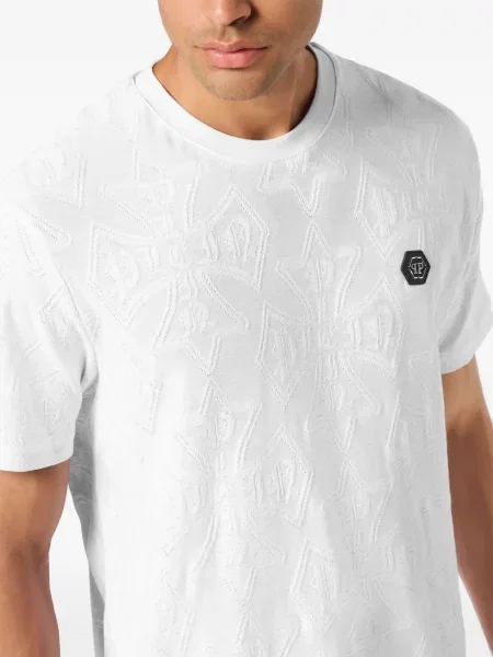 Tricou Philipp Plein alb