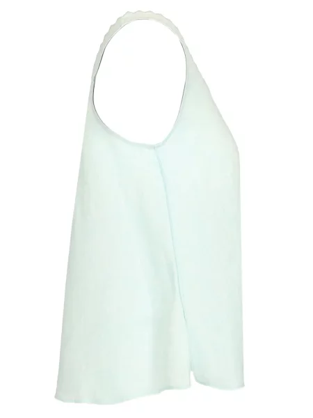 Top Forte_forte cu broderie albastru