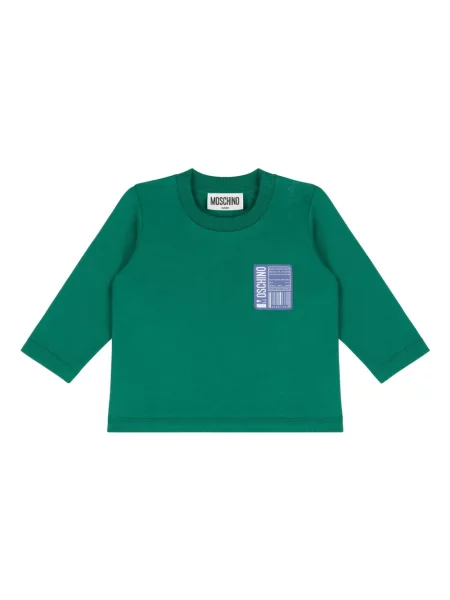 Bluza dziecięca Moschino zielona