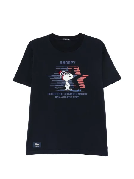 Tricou In The Box cu imagine albastru