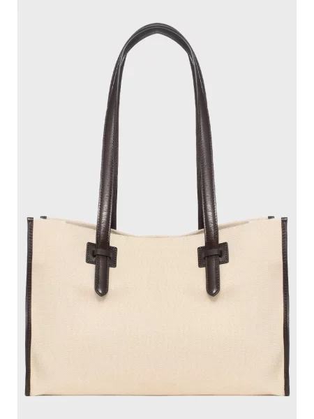 Сумка Weekend Max Mara бежевая