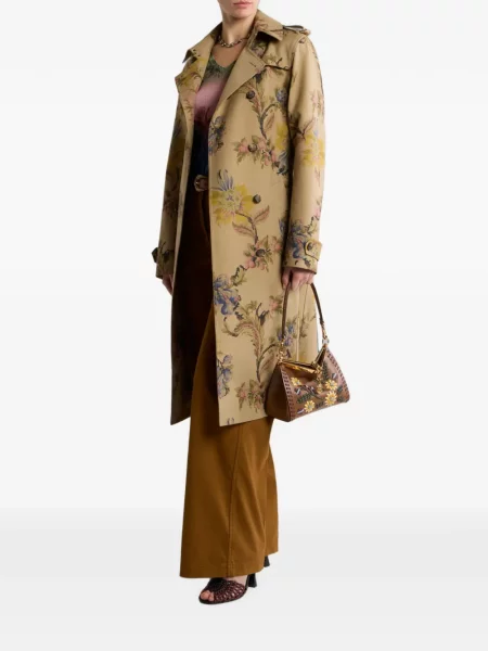 Trenci Etro cu model floral