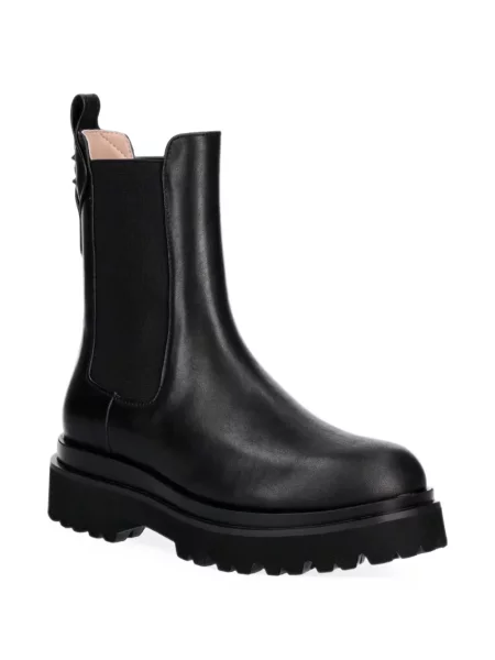 Botine chelsea Coccinelle chunky negru