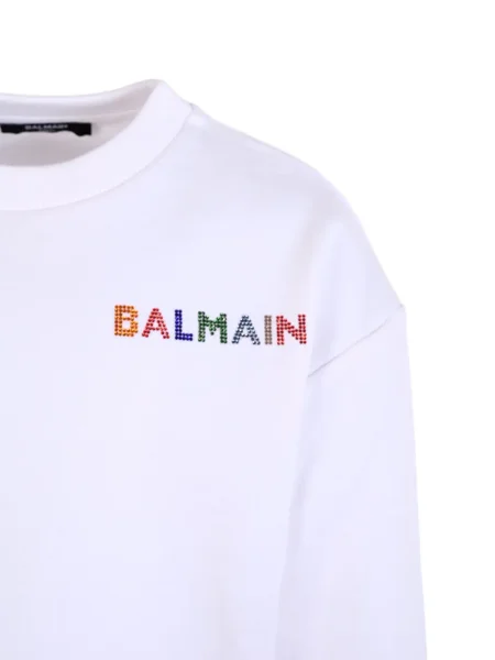 Bluza dziecięca Balmain biała