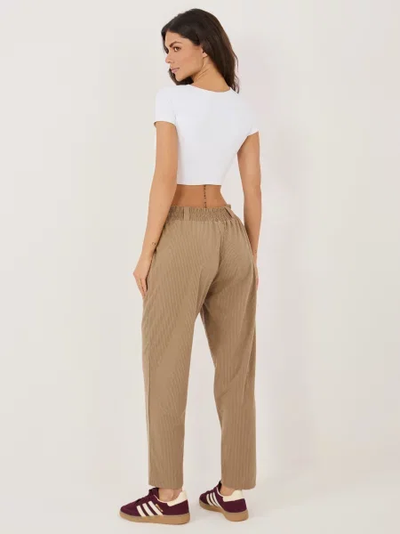 Pantaloni Rue Paris alb