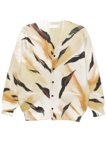 Cardigan Toga cu imagine galben