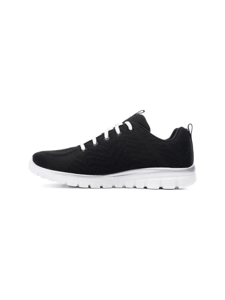 Sneakerși Skechers negru