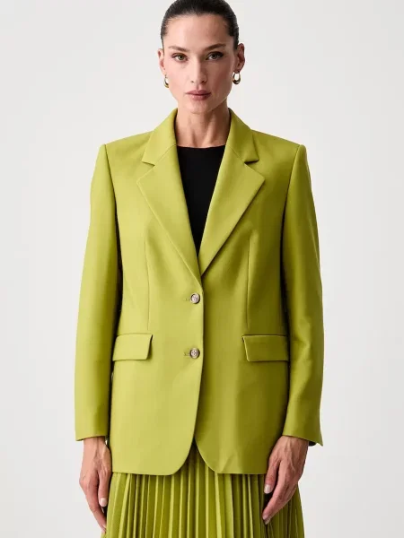 Joop! sacou cu un singur rând de pentru femei cu vâscoză verde