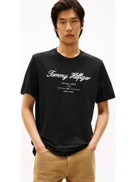 Tommy Hilfiger Tricou | negru
