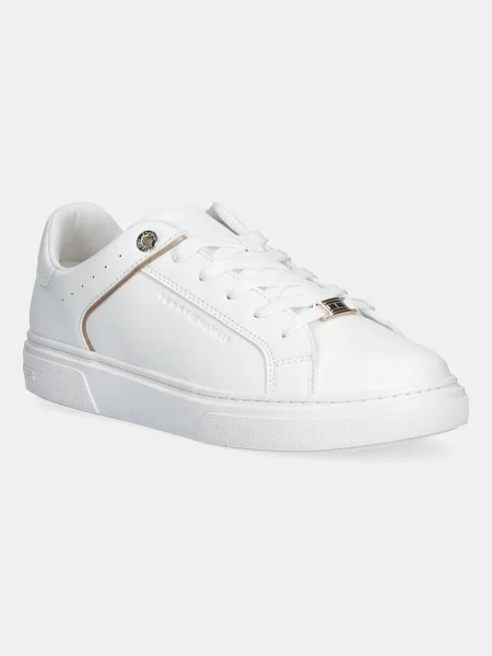 Sportcipők Tommy Hilfiger Low Cut Lace Up Sneaker D fehér