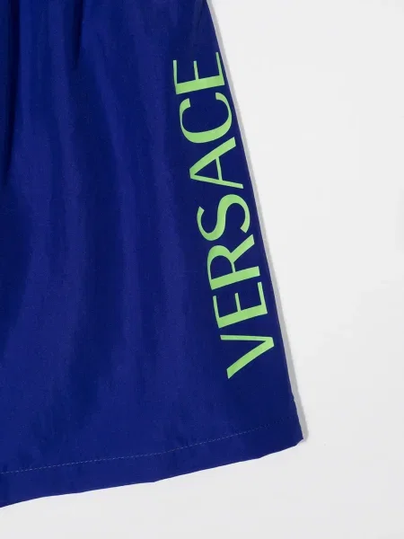 Szorty dziecięce Versace niebieskie