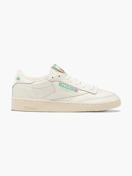 Sneakers Reebok Club C 85 Vintage Chalk/ Paper White/ Green EUR 41 alb