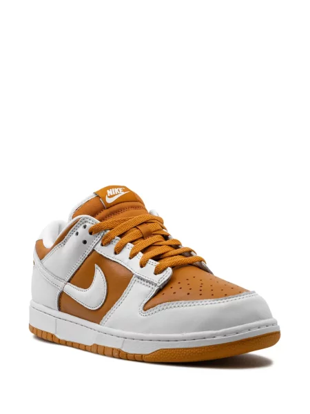 Nėriniuotos sportbačiai Nike Dunk su raišteliais oranžinė