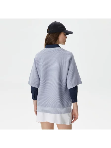 Lacoste Sweter Lacoste niebieski