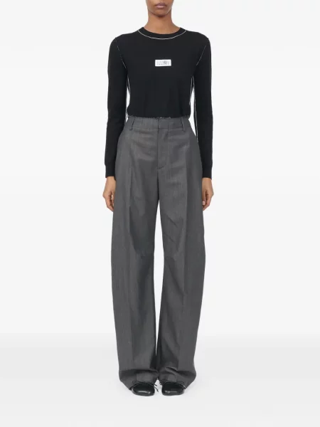 Pantaloni Mm6 Maison Margiela gri