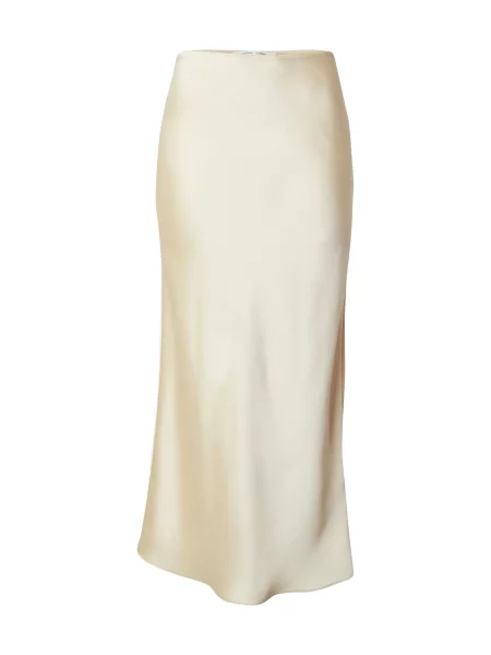 Samsøe Samsøe Sukňa Agneta pastelovo žltá