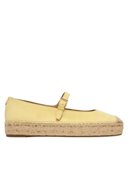 Espadryle LAUREN RALPH LAUREN żółte