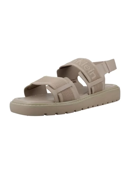 Calvin Klein Sandale Sq Molded Sandal Webb bej