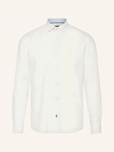 Olymp Koszula Casual Regular Fit weiss biała