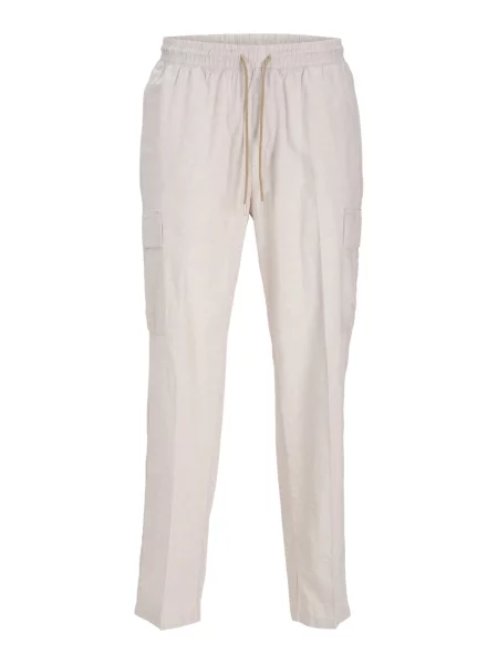 JACK & JONES Cargo hlače KARL SUMMER melange bež