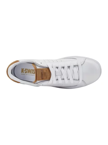 Sneakersy K-swiss skórzane białe