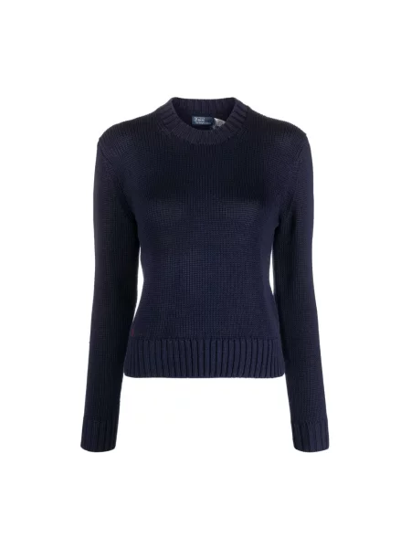 Sweter Polo Ralph Lauren z długim rękawem niebieski