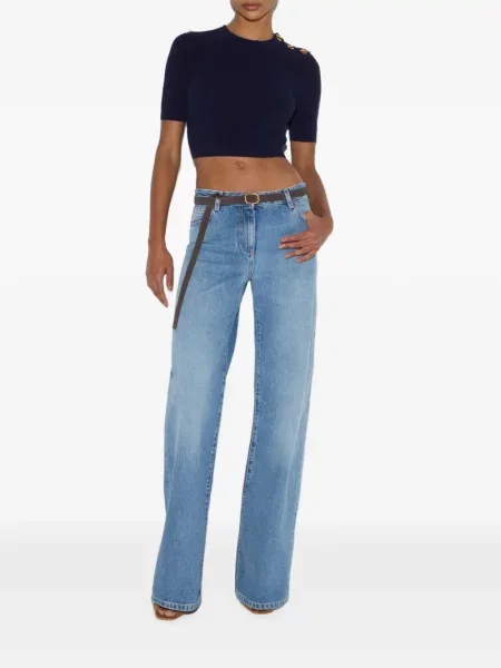 Top Elisabetta Franchi albastru
