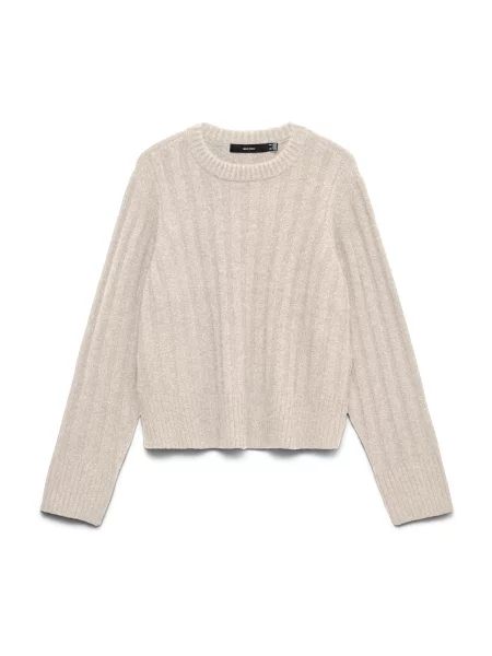 VERO MODA Pulover VMBANG deschis bej