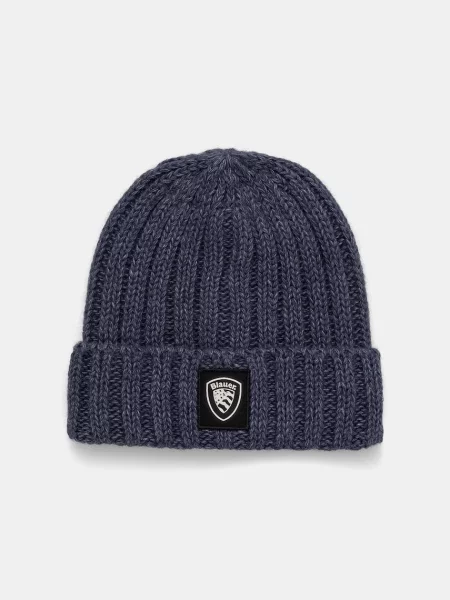 Blauer czapka KIBLY granatowy