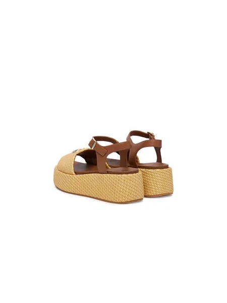 Sandály LOVE MOSCHINO béžová