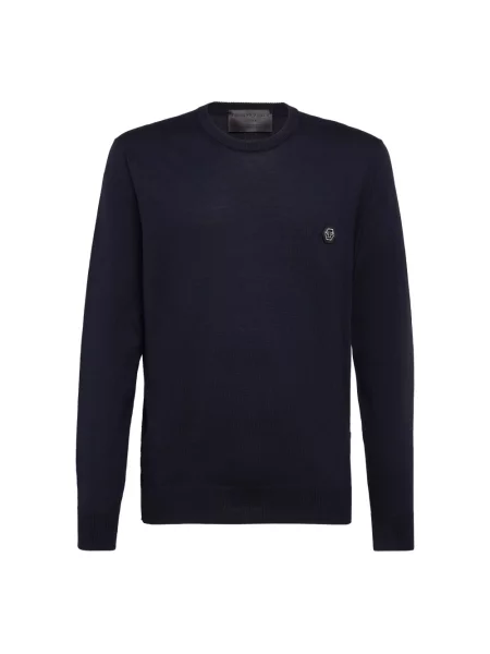 Sweter Philipp Plein niebieski