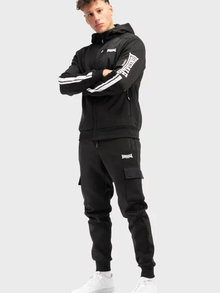 Костюмний спортивний костюм Lonsdale чорний