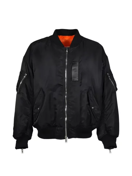 Reversibil geacă bomber Mastermind World cu broderie negru