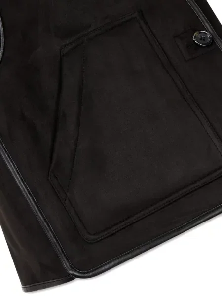 Vestă Studio Tomboy fără mâneci reversibilă negru