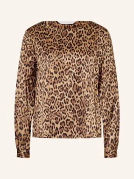 Robert Friedman Bluzka Tea Z Satyny braun