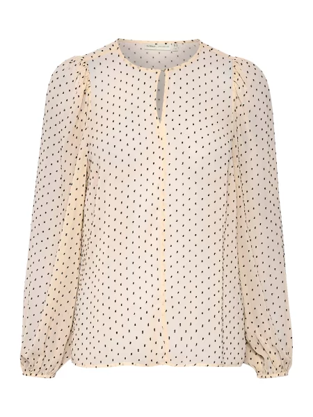 InWear Bluză Ibi crem negru