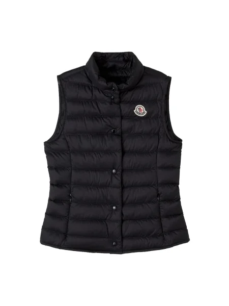 Gyerek pehelymellény Moncler Enfant fekete