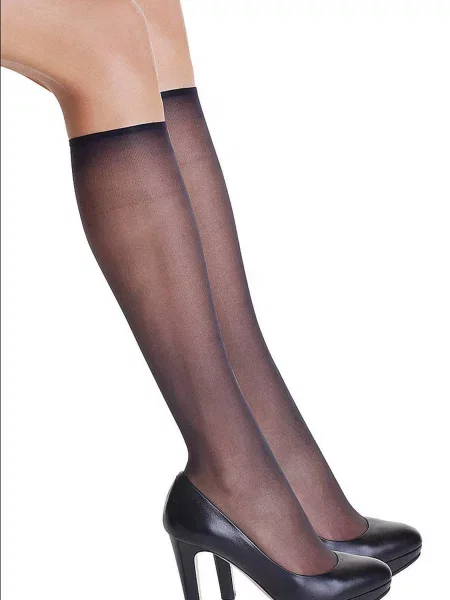 Женские гольфы 15 den чорні