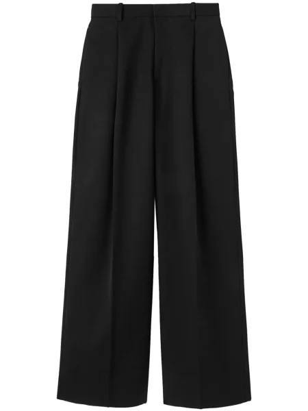 Pantaloni Jil Sander de lână negru