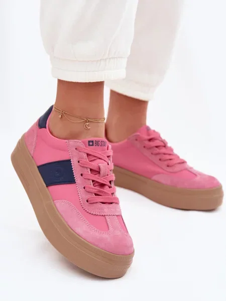 Tenisky Big Star Shoes ružová