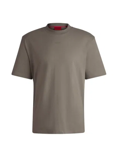 HUGO Tricou Dapolino maro