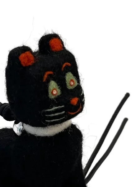 Pandantiv Loewe din fetru negru