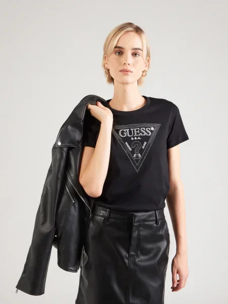 Guess Tricou negru