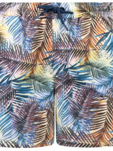 Slip de baie Trendyol cu imagine cu imprimeu tropical