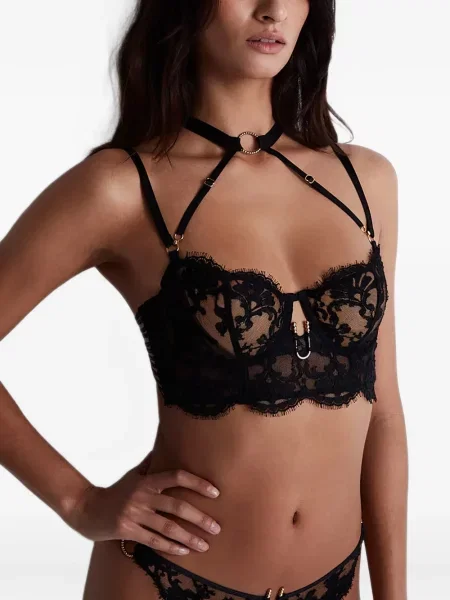 Sutien Aubade din dantelă negru
