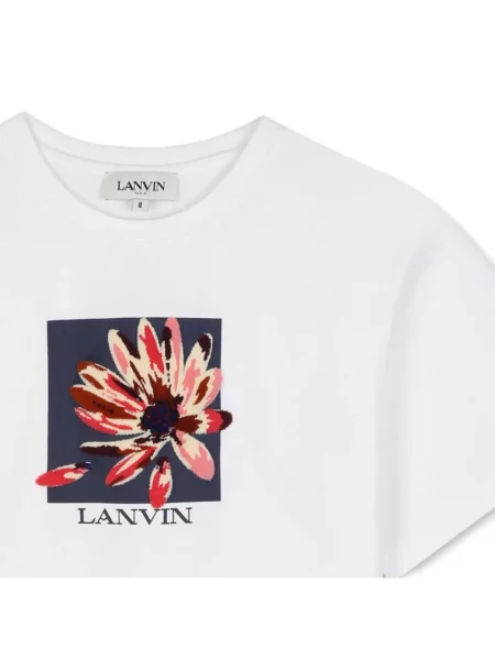 Koszulka dziecięca Lanvin Enfant biała